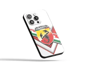 Fiat Abarth Coque Téléphone Style Minimal Design